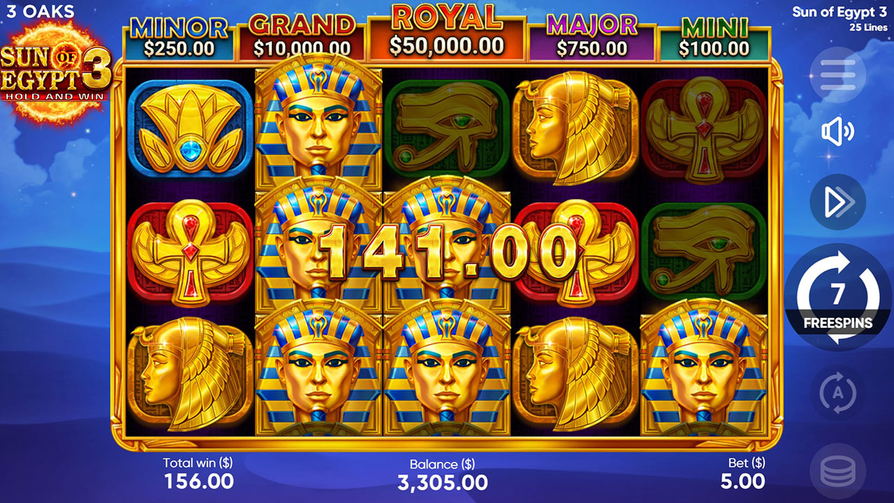 Sun of Egypt 3 Slot Review