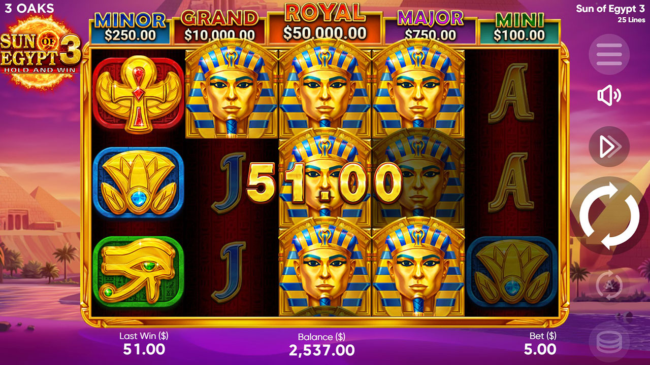 Sun of Egypt 3 Slot